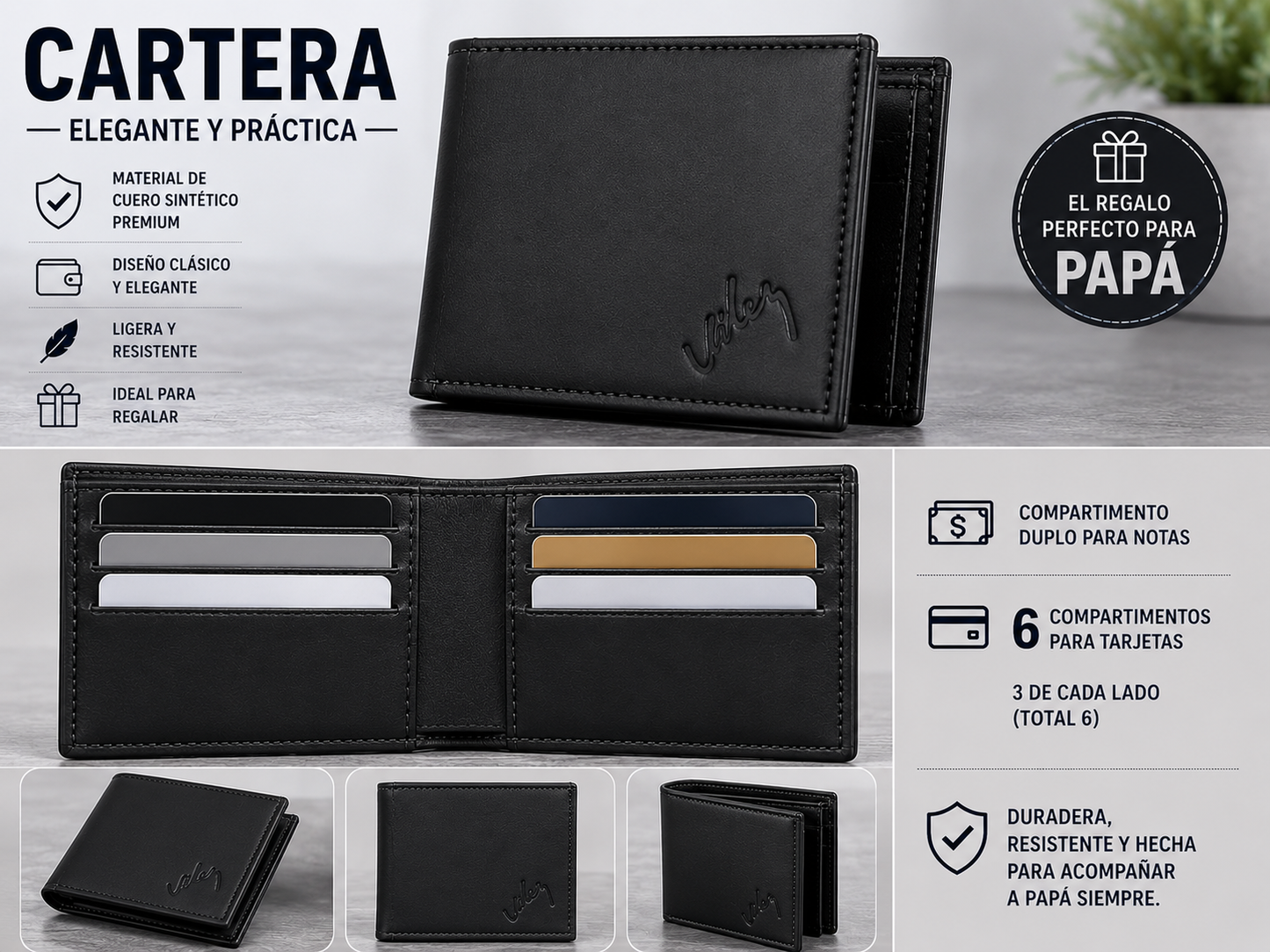 BILLETERA CUERO VELEZ
